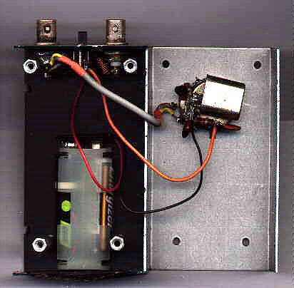Internal view of active attenuator
